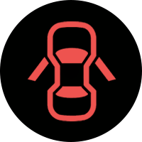 Als de auto op contact staat en één van de portieren geopend is, zal dit waarschuwingslampje gaan branden. Als de auto op contact staat en één van de portieren geopend is, zal dit waarschuwingslampje gaan branden.